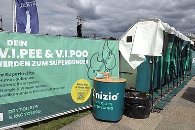 Öko-Toiletten von Finizio.