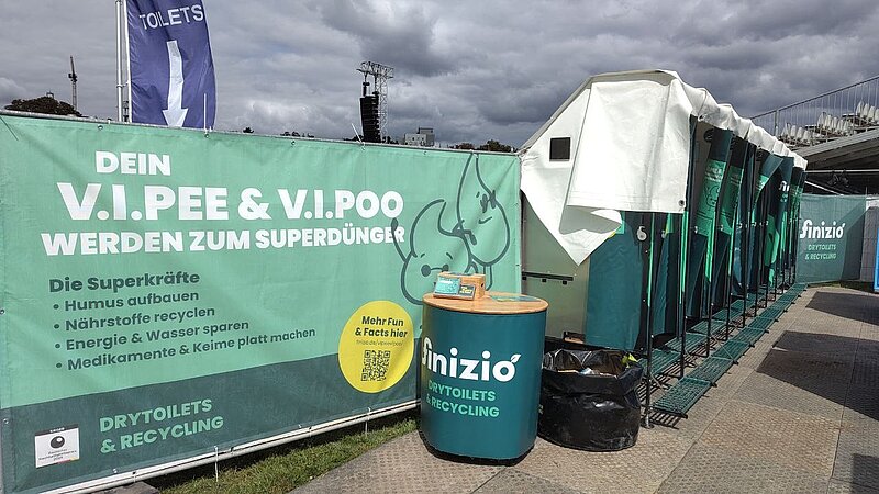 Öko-Toiletten von Finizio.